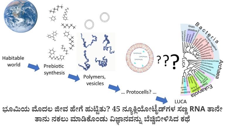 ಭೂಮಿಯ ಮೊದಲ ಜೀವ ಹೇಗೆ ಹುಟ್ಟಿತು?